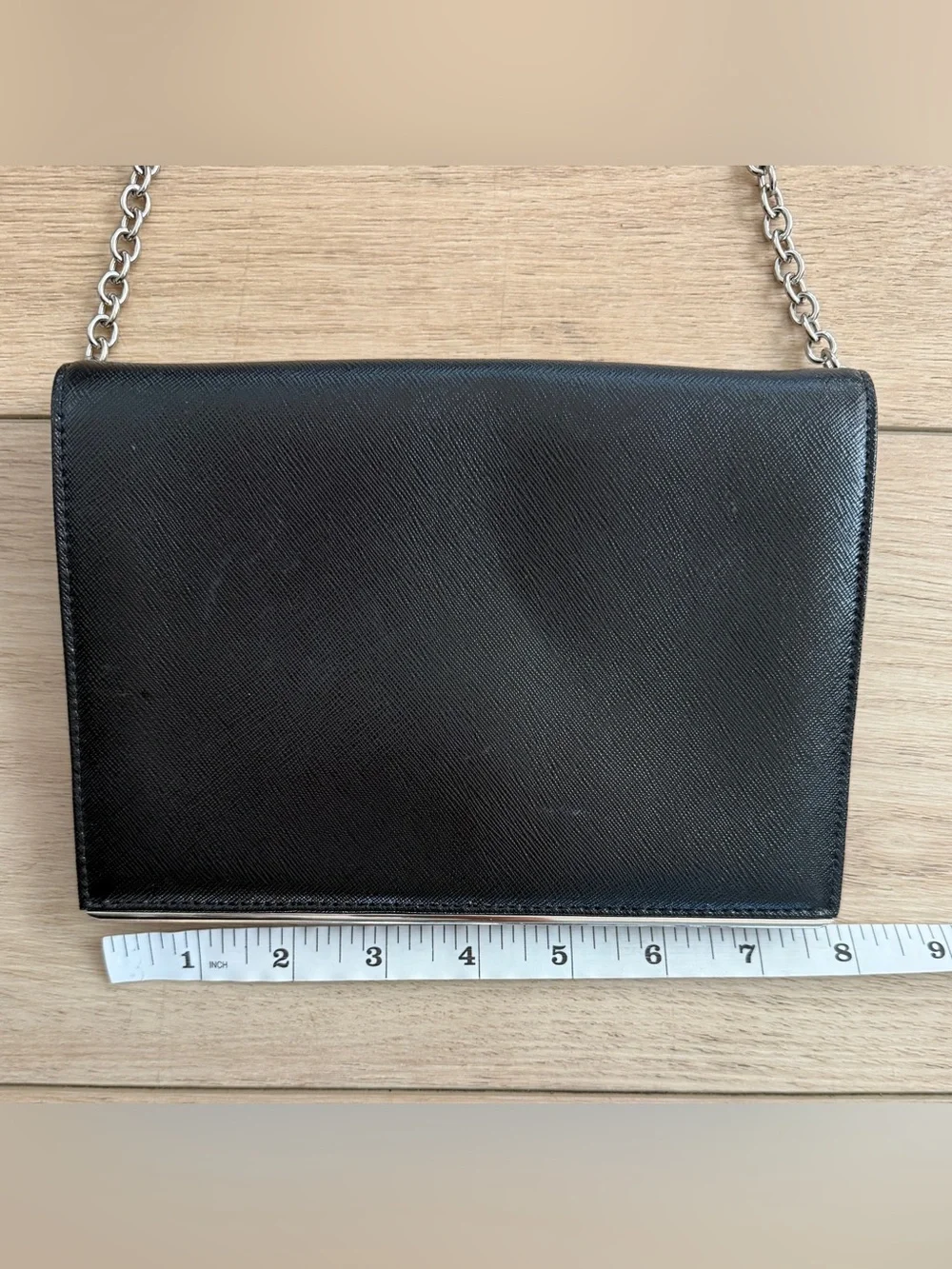 Halogen Black Wallet on Chain Clutch Crossbody – New Without Tags